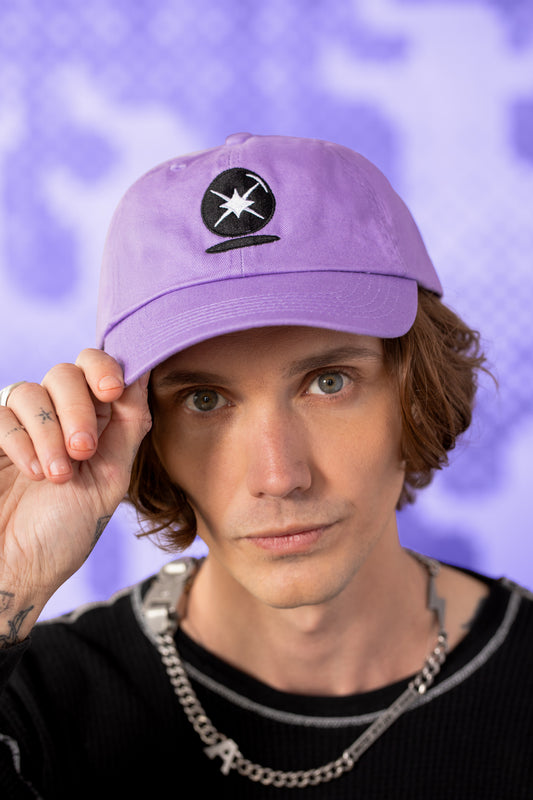 Purple Crystal Ball Hat