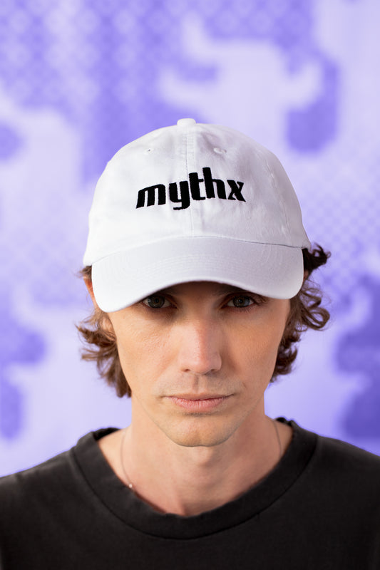 White logomark Hat